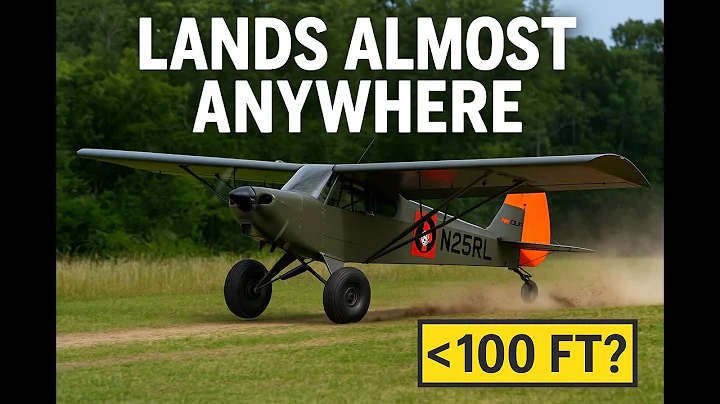 My First Flight in a Carbon Cub | Insane Takeoff and Short-Field Landing