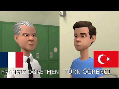 Fransız Öğretmene Türk Öğrenciden Kapak