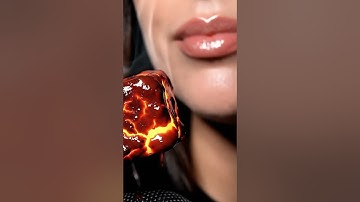 Blazing Bite ASMR | Meltdown Lava Cube Feast