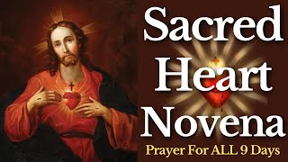 Sacred Heart Novena — For: May 29 - June 06, 2024  | Prayers for ALL 9 Days