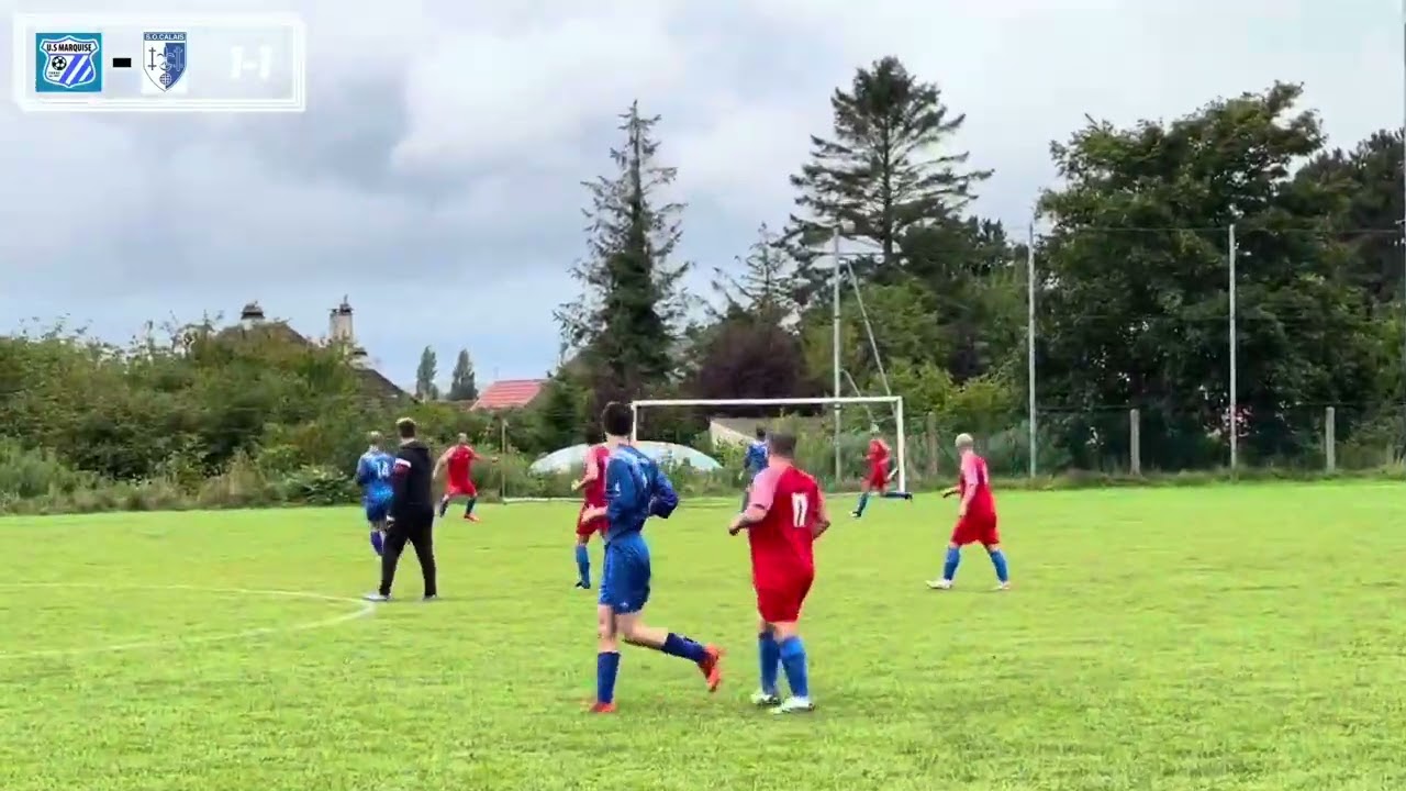 Résumé du match D6 : Marquise vs SO Calais B - Score final 2-3