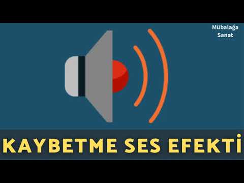 Komik Ses Efektleri - Kaybetme Ses Efekti - Losser Olats Sound Effects