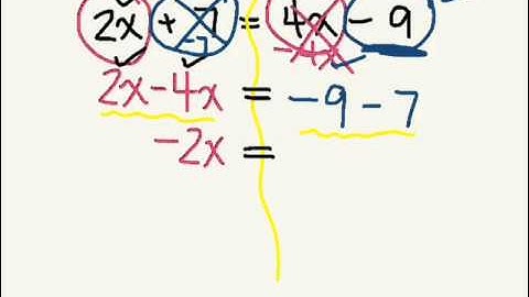 How to solve Multi Step Equations 4.2 gr 9 academic