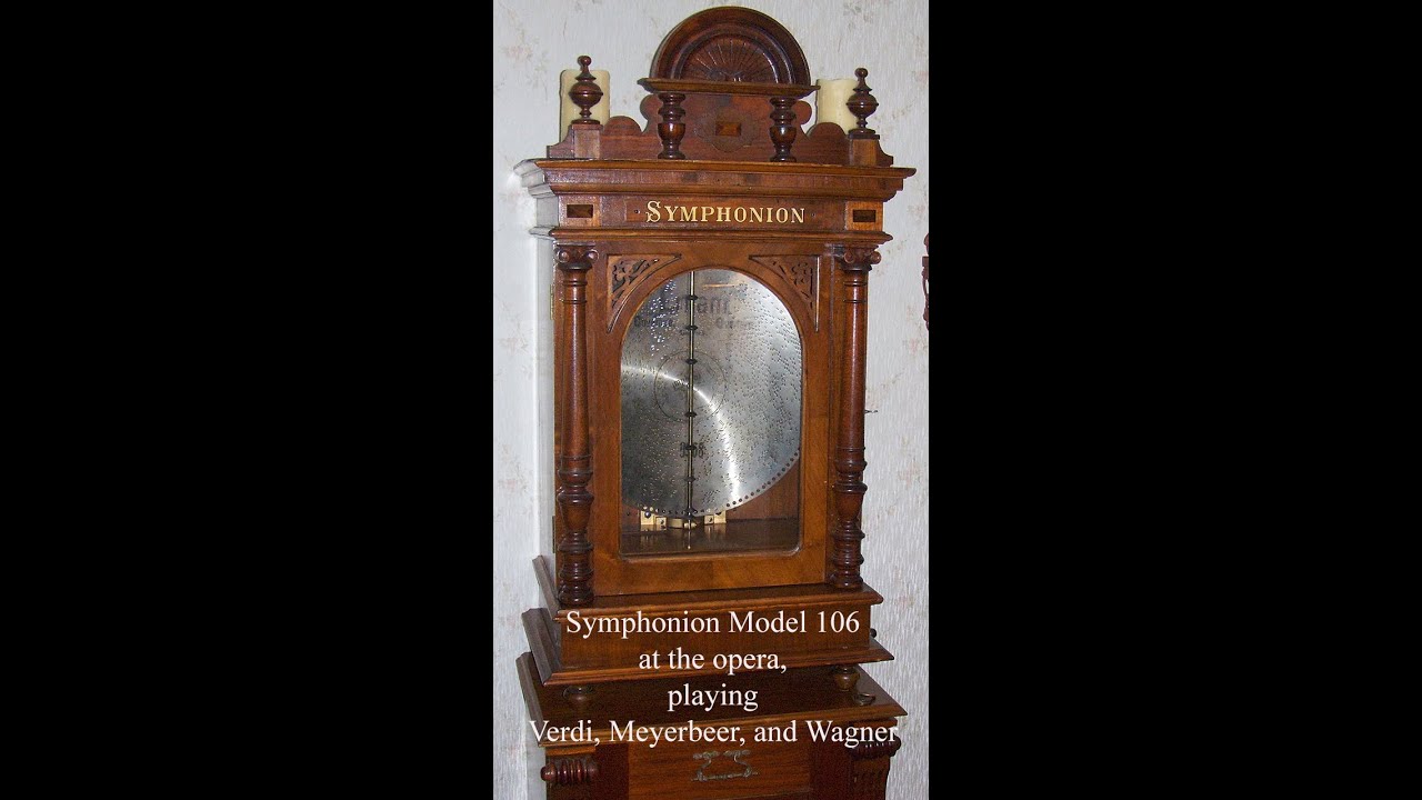Symphonion Model 106 at the opera: Verdi, Meyerbeer, and Wagner