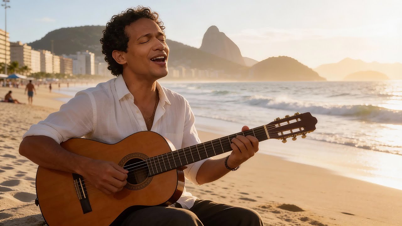 BOSSA NOVA pra se sentir na PRAIA de COPACABANA 1985 | Manhã de Verão | Inspirado em TOM JOBIM