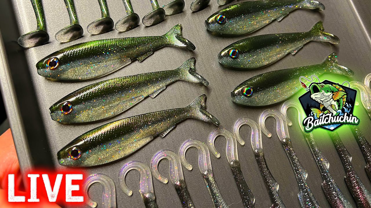 Get In Here We're Making Soft Plastic Baits! 