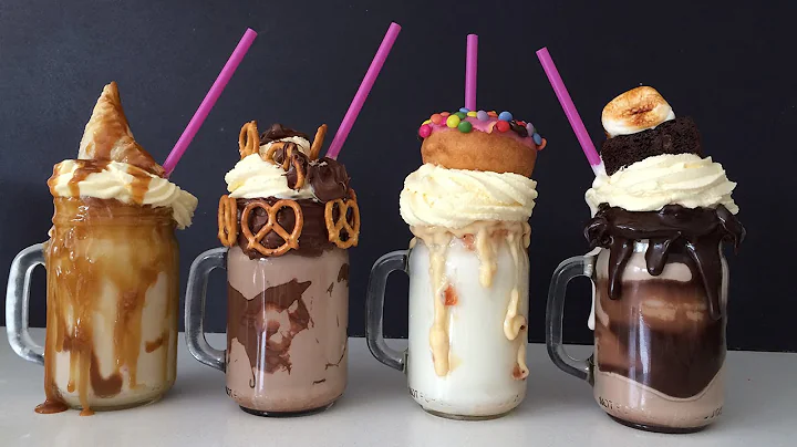 EXTREME MILKSHAKE RECIPES How To Cook That Ann Rea...