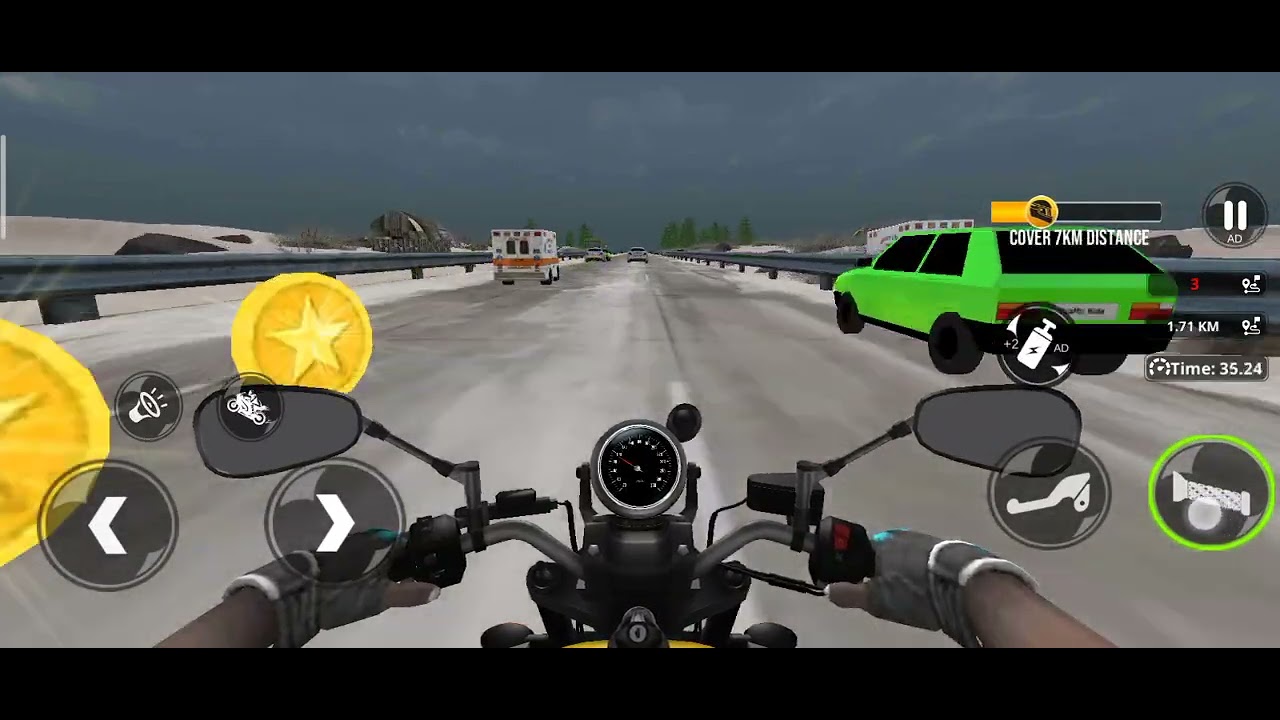 Highway bike racing video 😎😏🙏