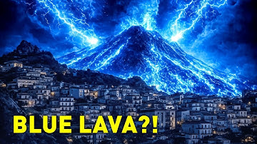 Indonesia Shocked as Volcano Erupts With Glowing Blue Lava