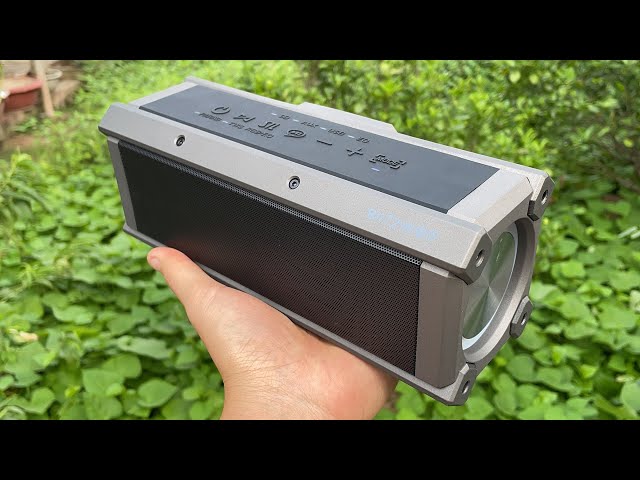 Enceinte portable BlitzWolf® BW-WA3 Pro 120W avec haut-parleurs Quad Drivers Dee