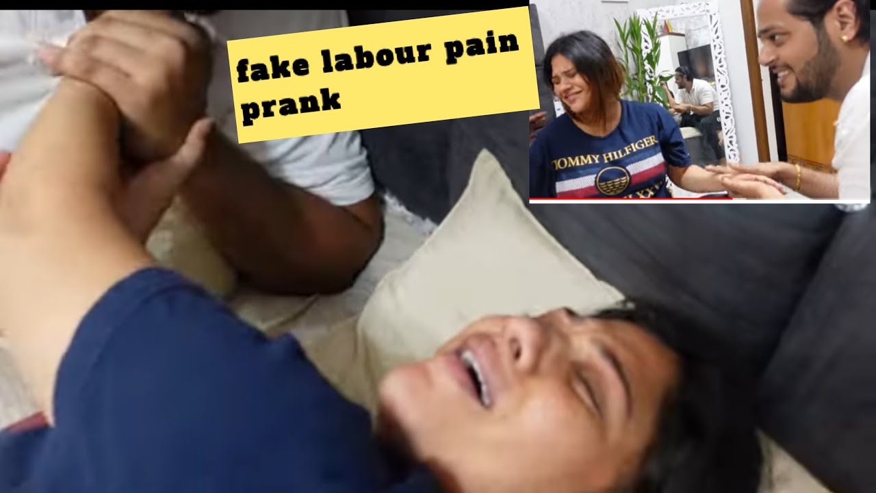 Fake Labour Pain Prank || gone wrong delivery se phele  || vlog
