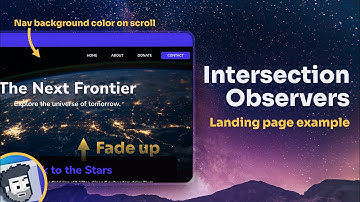 Fade Navbar and Images on Scroll (with the Intersection Observer JavaScript API)