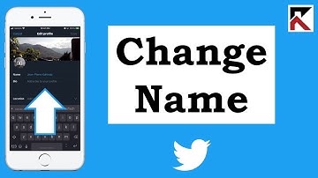 How To Change Name Twitter App