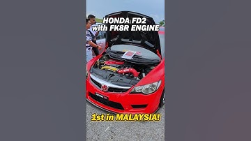 FD2 with FK8R Engine swap 🔥🇲🇾 #honda #k20 #vtec #hondacivic #fd2r #fk8