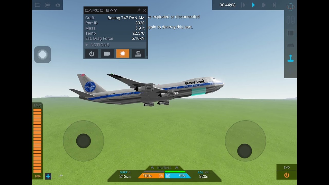 Boeing 747-200 mid air explosion ( subscribe and like) 