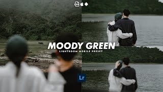 Moody Green - Lightroom Mobile Presets | Moody Green Presets | Moody Filter | Dark Filter