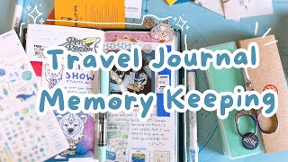 My Travel Journal Process  Atlanta Pen Show  Traveler's Notebook Memory Keeping