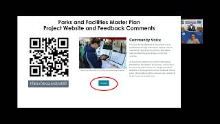 Parks & Facilities Master Plan- Community Meeting #2