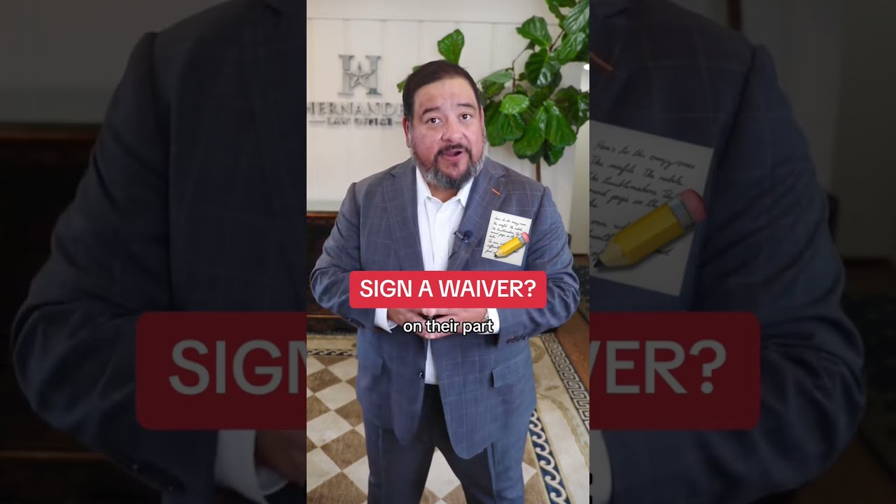 Can You Sue For Injuries If Signed A Waiver Yes Texas Viral Lawyer Didyouknow