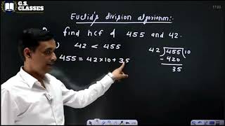 Euclid’s Division Algorithm Class 10 Maths | NCERT Concept and Applications Explained