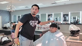Cutting my 1st Edgar Cut in Barber School 😟💈📚