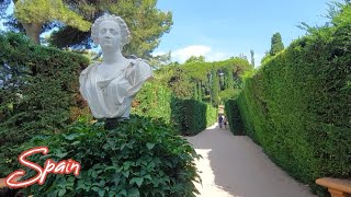 САДЫ СВЯТОЙ КЛОТИЛЬДЫ🌴🌳 / Нудистский пляж 🏖 / Поют ЦИКАДЫ🦗/ Испания Lloret de mar #spain