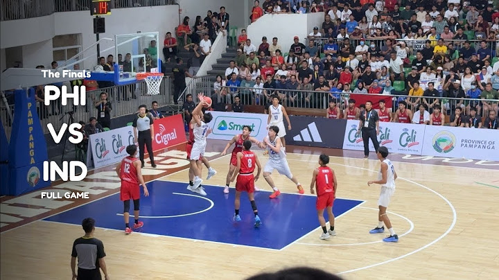 Philippines vs Indonesia | Finals 2025 SEABA U16 Basketball Championship | May 30, 2025