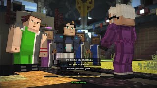 Minecraft Story Mode Season 1 Episode 8 Walkthrough (Female Jesse) V1 Part 2/2