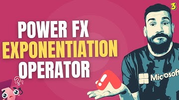 Exponentiation (Caret - To The Power Of) | Operator | Power Fx | Copilot Studio - Power Apps