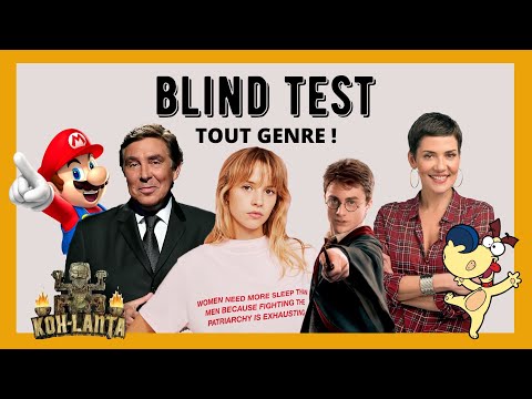 Blind Test - Tout genre et toutes générations - 100 EXTRAITS !