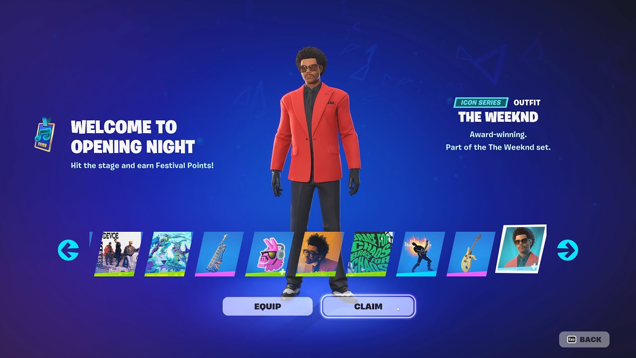 Fortnite Season 1 Festival Pass (Full Showcase) YouTube