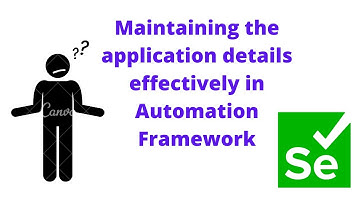 Develop BDD Automation Framework from Scratch | Selenium Java | Maintaining App details effectively