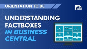 Understanding Factboxes in Business Central