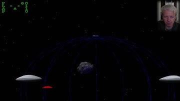 Close Approach vintage retro PC Windows 3D Asteroids video game 1998