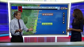 South Florida to face Hurricane Dorian's potential storm surge