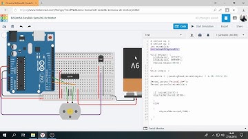 Tinkercad ile Arduino Bölüm 68 : Sıcaklık İle Fan Kontrol Etme
