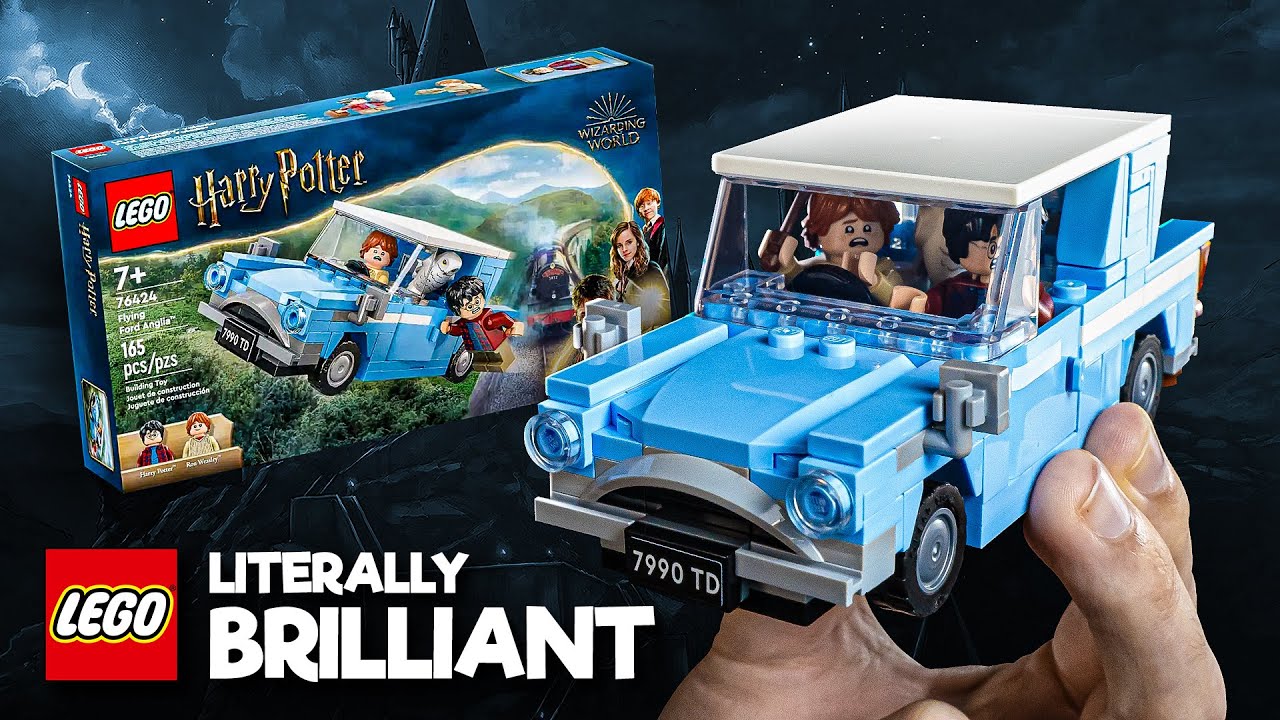 LEGO Flying Ford Anglia - Simply Fantastic! | 76424 in Depth