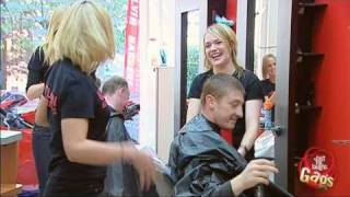 Water Spraying Hairdressers