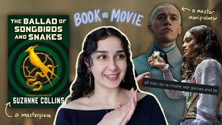 a deep dive into why the ballad of songbirds & snakes book is better than the movie 🐍 *spoilers*