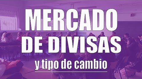 Mercado de divisas y tipo de cambio (con ejercicio resuelto)