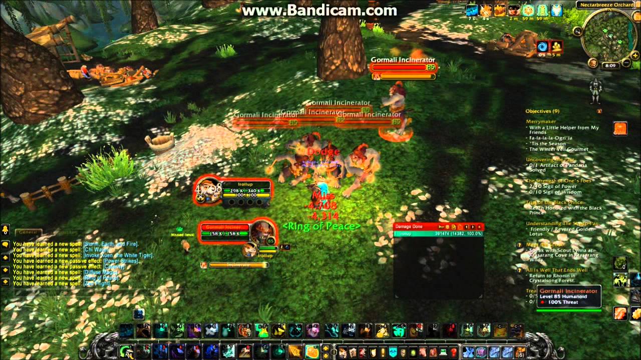 WoW Basic Guide! Ring Of Peace Monk Ability!