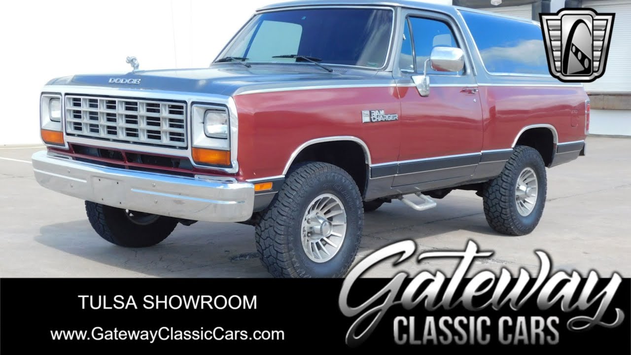91 Tulsa 1985 Dodge Ramcharger YouTube