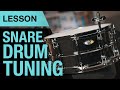 Guide to a great snare sound  | Snare drum tuning | Ludwig 14 x 6,5 Supralite | Lesson