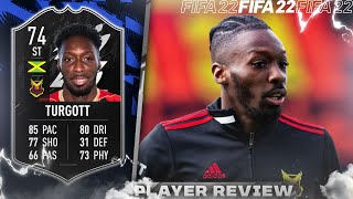 THE BEST SILVER STRIKER!  74 TOTW Blair Turgott Player Review! FIFA 22 Ultimate Team