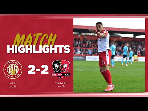 Stevenage Exeter City Goals And Highlights