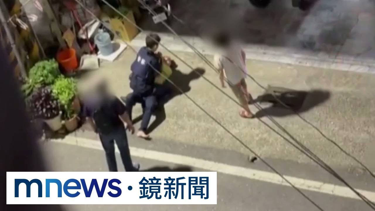 抓8旬翁酒駕未戴安全帽！　員警「情緒失控」狠砸頭壓制｜#鏡新聞