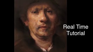Portrait Painting Tutorial | Classical Oil Color Mixtures - Explained