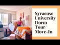 SYRACUSE UNIVERSITY DORM MOVE IN