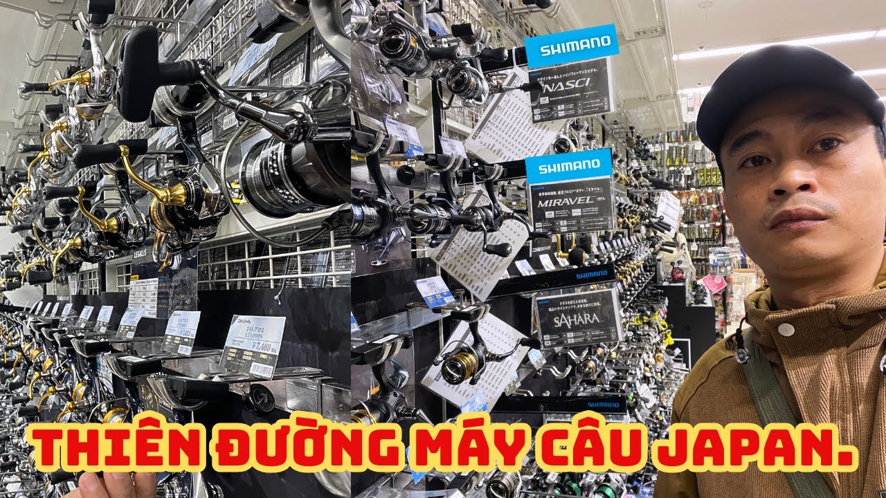 Đồ Câu Ở Nhật Khác Gì Việt Nam? Ghé Thử Cửa Hàng Cực Khủng!