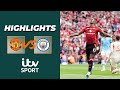 HIGHLIGHTS | Manchester United v Manchester City | Community Shield 2024/25 | ITV Sport